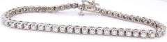 14kt White gold 2ctw diamond tennis bracelet