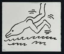 Collectible Limited Edition Keith Haring Circa 1986