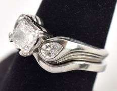 Shimmering Approx. 1.25CTW Platinum Diamond Ring