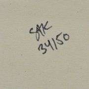 Cinco Francs and Honderd Guilden by Steve Kaufman (1960-2010)