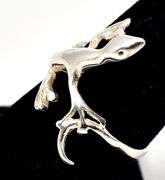 Lizard Ring in Sterling Silver
