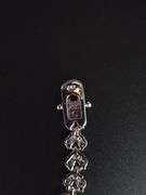 Huge Sparkling 23.5 Ctw 14 Kt White Gold Plated Tennis Bracelet 14 Kt Gold Plated Tennis Bracelet