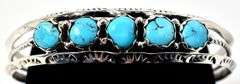 Shawn Clark Turquoise Gemstone Cuff Bracelet
