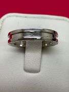 BVLGARI B-ZERO1 1Band Ring 18K White Gold 750