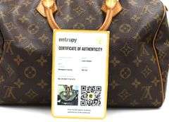 Louis Vuitton Speedy 30 Monogram Handbag W/Key