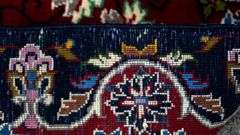 Handmade Persian Yazd 2.7x3.4