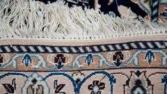 Handmade w/Silk Persian Nain 3.11x6.5