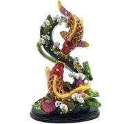 Chinese Feng Shui Fish Statue Good Luck & Prosperity