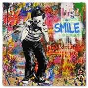 Smile by Mr Brainwash