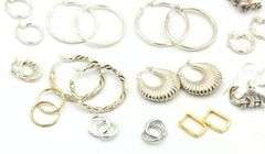 Group lot of Vintage 925 sterling silver earrings