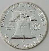 1963 Proof Quality Franklin Half Dollar