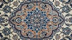Handmade w/Silk Persian Nain 4.1x6.11