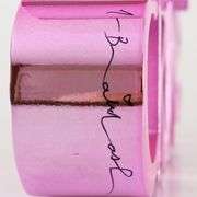 Art Is Not a Crime (Chrome Pink) by Mr Brainwash,