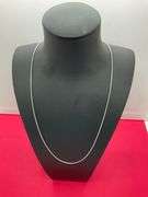 BRAND NEW 14K WHITE GOLD SNAKE CHAIN