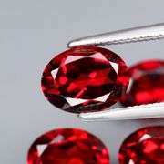 Top color!! 5.99ct 4pc. Mozambique Garnet set