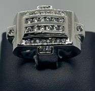 Stunning Man's Nickel Silver Ring