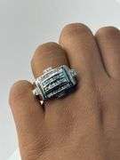 Stunning Man's Nickel Silver Ring
