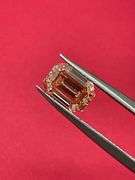 I.G.I CERTIFIED 1.86 CARAT FANCY INTENSE PINK EMERALD CUT LAB GROWN DIAMOND