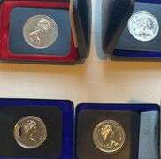 1972 & 3 1973 Canada Proof Dollars