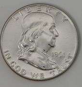 1961 Proof Quality Franklin Half Dollar