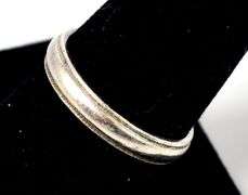 Ring Band in Sterling Silver