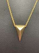 14K YELLOW GOLD NECKLACE WITH PENDANT