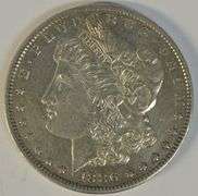 Near Mint 1886-O Morgan Silver Dollar. Key date with nice strike