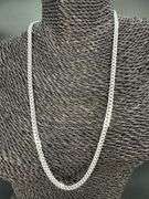 Sterling Silver Solid Miami Cuban Link Chain 4.9mm 925 Italy Heavy Curb Necklace 22" Inch