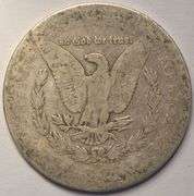 1878-CC Morgan Silver Dollar, Circulated