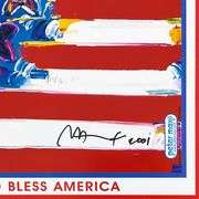 9-11 God Bless America II by Peter Max