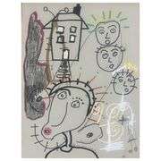 Where the Heart Is by Kostabi