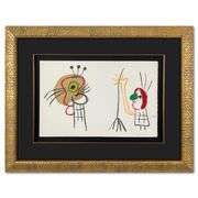M. 1019 from L'enfance d'Ubu by Miro (1893-1983)