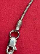 BRAND NEW 14K WHITE GOLD SNAKE CHAIN