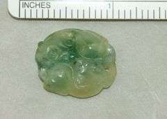Sweet Translucent Natural Jadeite Amulet