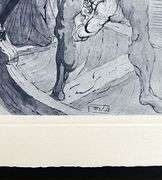 Highly Collectible Salvador Dali Original Copper Engraving Circa 1965