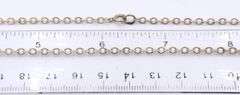 Vintage 925 sterling silver chain necklace