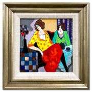 Sisters by Tarkay (1935-2012)