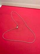 BRAND NEW 14K WHITE GOLD SNAKE CHAIN