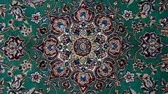 Handmade w/Silk Persian Nain 4.0x6.8