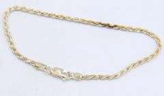 Lot of 2 vintage 925 sterling silver bracelets