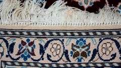 Handmade w/Silk Persian Nain 3.0x4.2