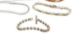 Group lot of 5 Vintage 925 sterling silver bracelets