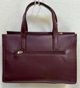Stylish Burgendy Color Designer Bag By David Jones-Paris