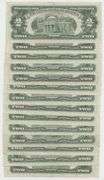 14 Mostly Crisp Uncirculated mixed 1953 & 1963 Series $2 Red Seal Notes