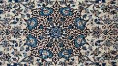 Handmade w/Silk Persian Nain 3.10x6.7