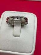 BVLGARI B-ZERO1 1Band Ring 18K White Gold 750