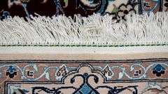 Handmade w/Silk Persian Nain 4.3x6.9