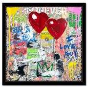 Love is in the Air by Mr Brainwash