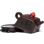 Handmade Zisha Yixing Purple Clay Teapot
