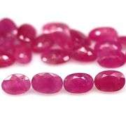 Vivid 11.01ct reddish pink Ruby set from Madagascar